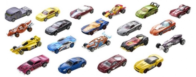 Hot Wheels húszdarabos autócsomag