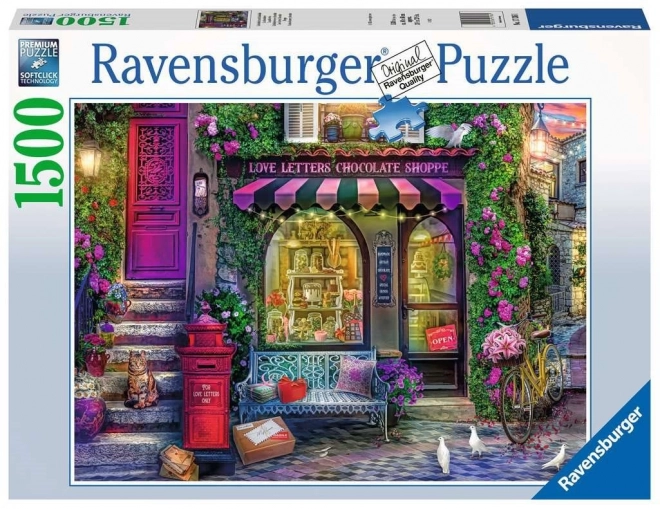 Ravensburger csokoládébolt puzzle 1500 db-os