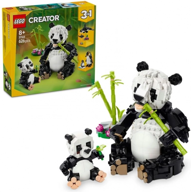 Creator 3 az 1-ben: panda család