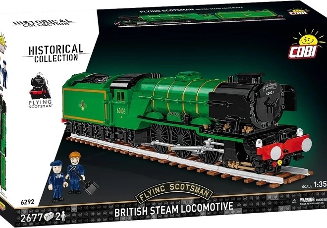 Építőkészlet Lokomotív Flying Scotsman COBI