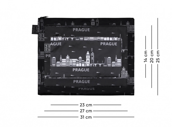 Praktikus 3 darabos prágai táskaszett