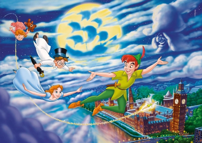 Peter Pan és a Dzsungel könyve puzzle - CLEMENTONI