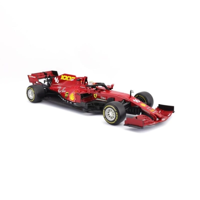 Bburago Ferrari F1 2020 - Charles LeClerc Modellszobor