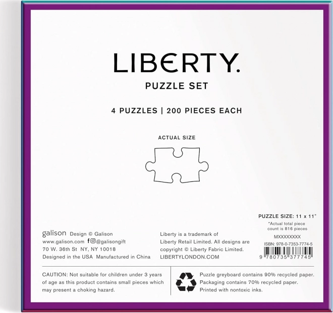 Liberty: a szerelem ereje puzzle szett - GALISON