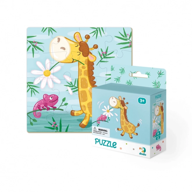 Dodo puzzle zsiráf 16 darabos