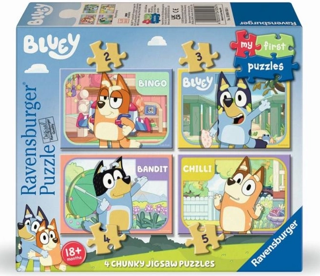Az első Bluey puzzle-m