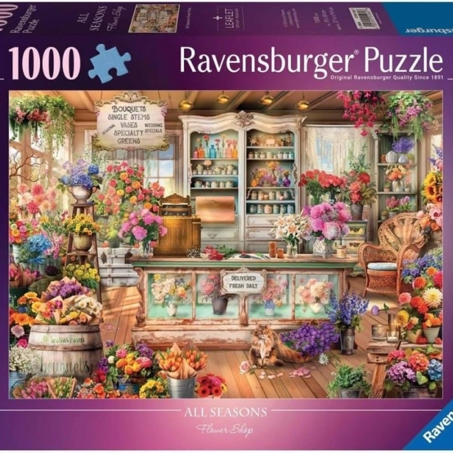 Romantikus Virágkertészet Puzzle 1000 Darabos