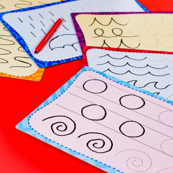 Montessori írás készlet 18 táblával