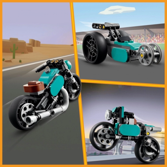 Lego Creator klasszikus motorkerékpár 3 az 1-ben