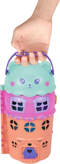 Polly Pocket Jégház medencével