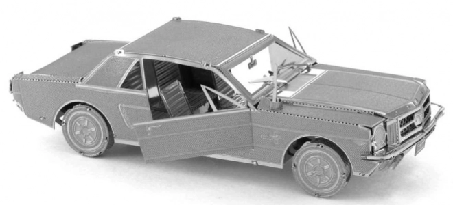 fém föld 3D puzzle Ford Mustang 1965