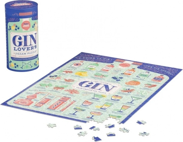 Puzzle 500 darabos, gin kedvelőknek Ridley's Games-től