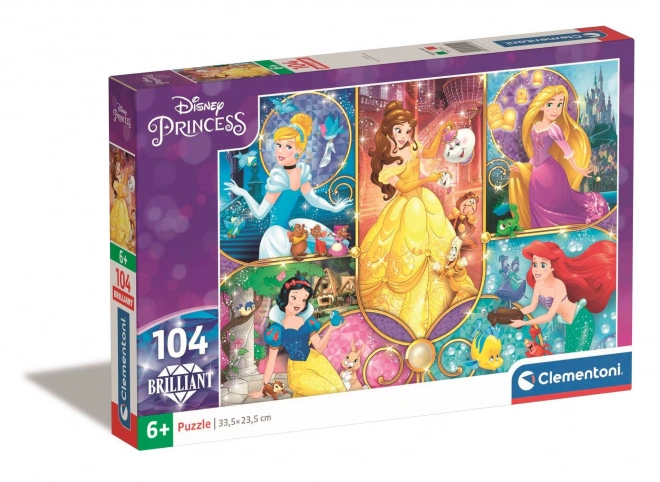 Clementoni Disney hercegnők ragyogó puzzle