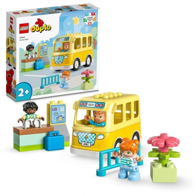 Buszos kaland készlet LEGO DUPLO-val