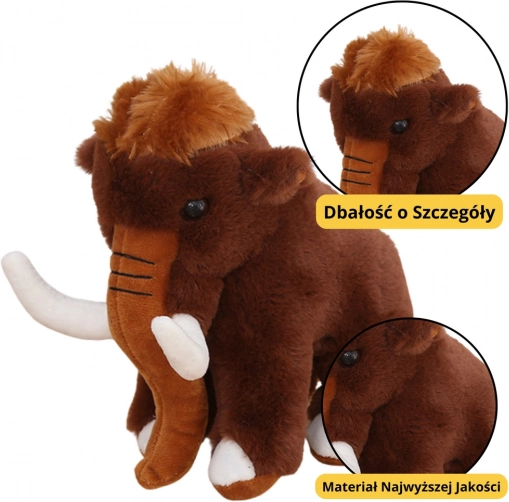 Plüss mamut barna 20 cm