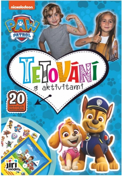 Tetoválós és foglalkoztató füzet – Mancs őrjárat