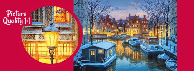 Amsterdam éjszaka puzzle 1000 darabos