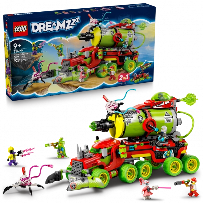 Mateo járműve LEGO DREAMZzz spray-ben