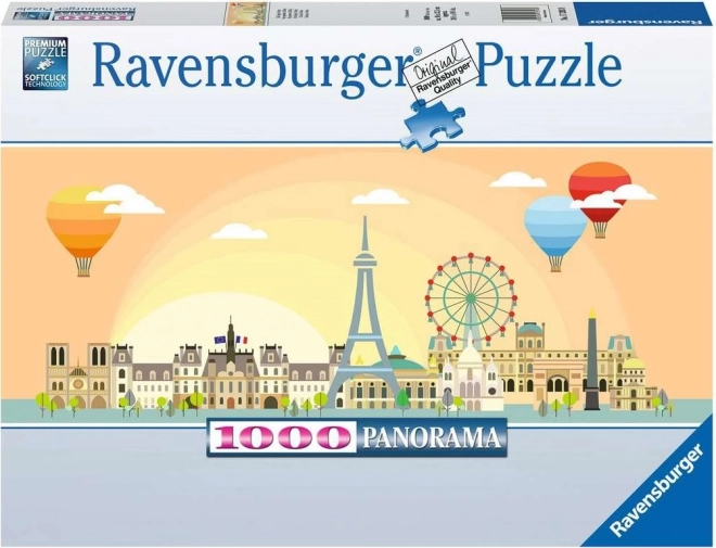 Ravensburger Párizsi panoráma puzzle 1000 darabos