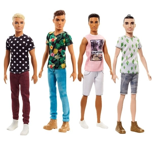 Barbie Fashionistas Ken kaktusos póló