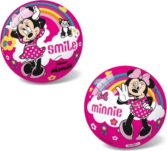 Minnie rózsaszín labda 14 cm