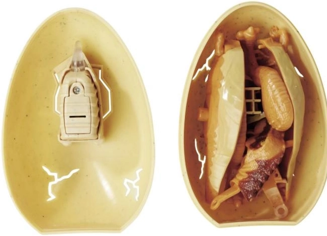Világító dinoszaurusz figura tojásban