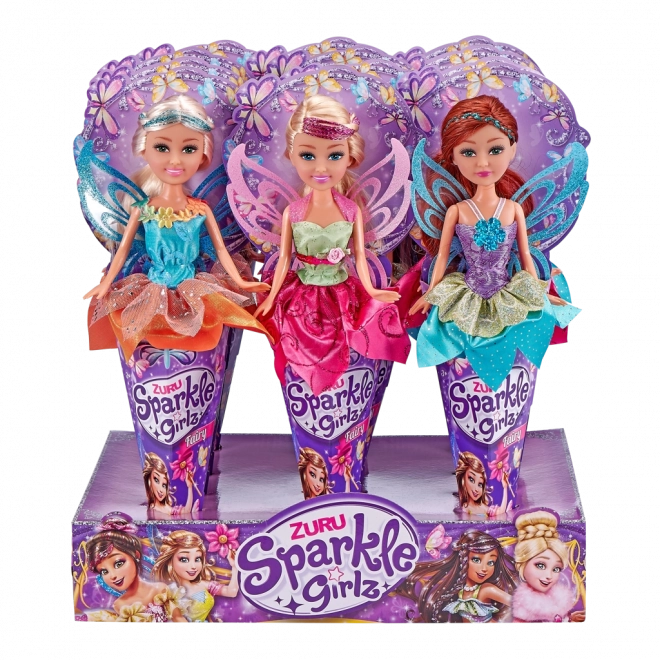 Varázsvila Sparkle Girlz szárnyakkal