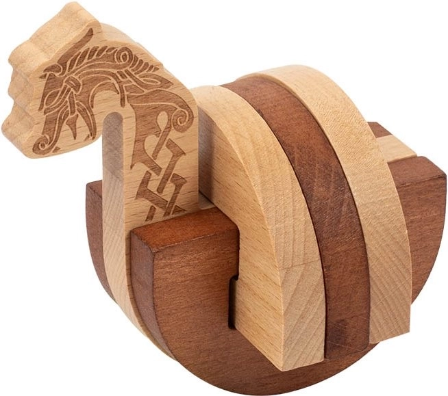 Profesor Puzzle: Viking sárkányhajó a Lost and Found gyűjteményből