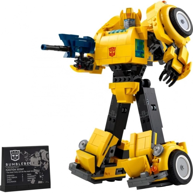 Lego Icons Transformers Bumblebee felnőtt építő készlet