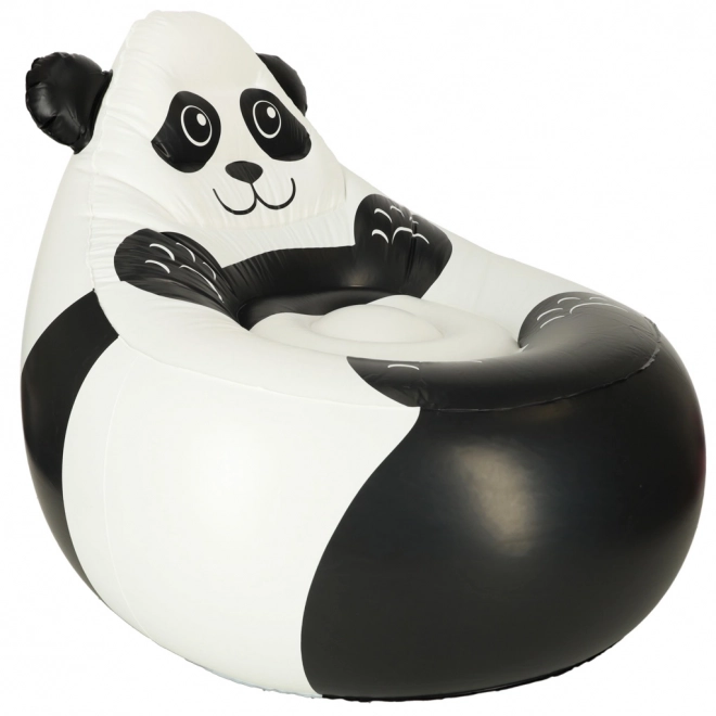 Felfújható panda fotel gyerekeknek