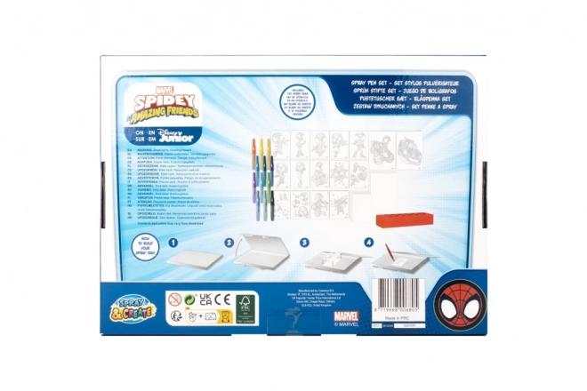 Spidey festékszóró filc készlet