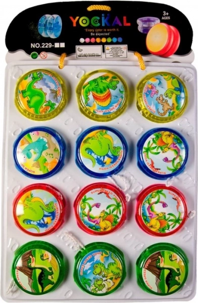 Yoyo dinoszaurusz mintával