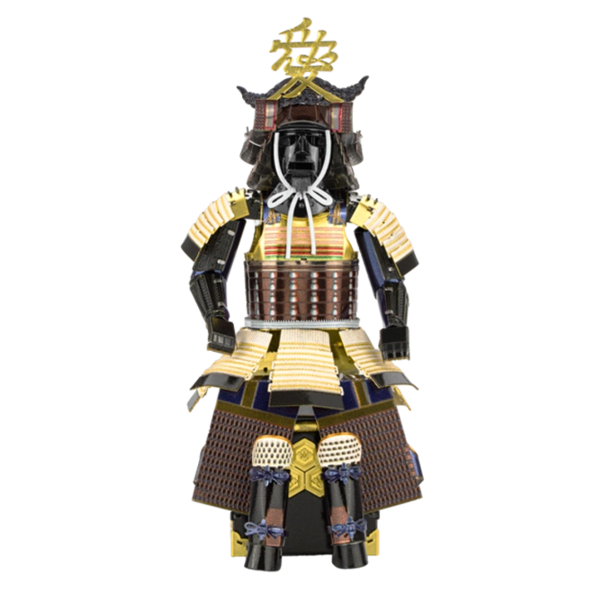 Részletes japán szamuráj páncél