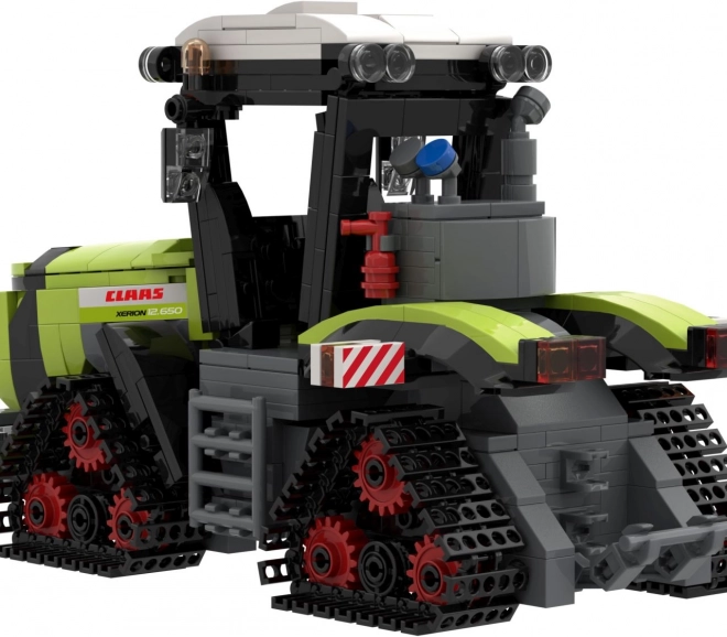 BRIXIES Plus Claas Xerion 12.650 Terra Trac lánctalpas traktor építőkészlet