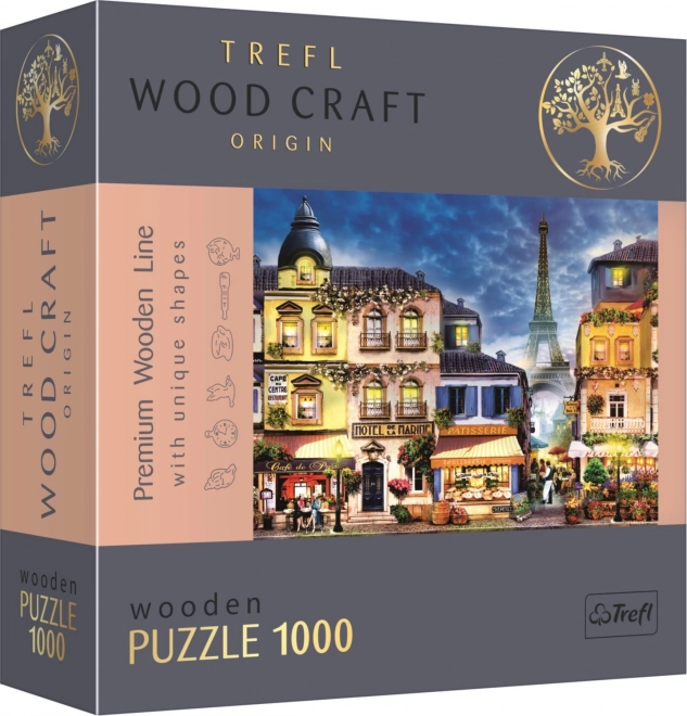 Francouz utca puzzle fa 1000 darabos