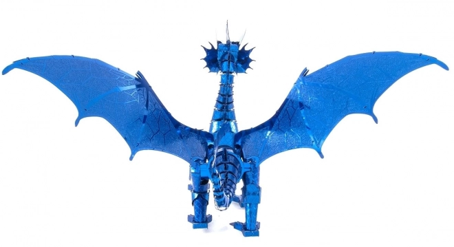 Metal Earth 3D puzzle Kék Sárkány