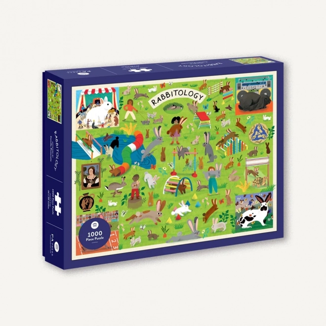 Králikológiás puzzle 1000 darabos Chronicle Books