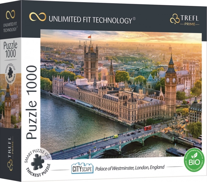 Trefl városkép puzzle: Westminster-palota, London 1000 darab