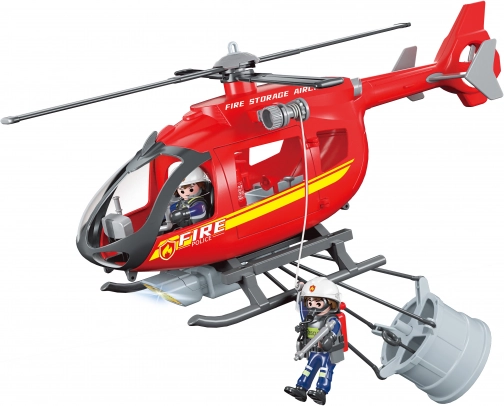 Tűzoltó helikopter hatásokkal 38 cm