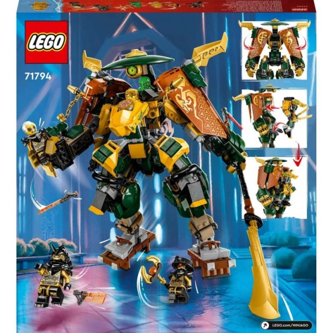 Lego NINJAGO Lloyd és Arin ninja mecha csapata