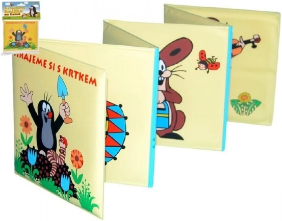 Gyermekeknek szóló kihajtható Könyvecske Kisvakond