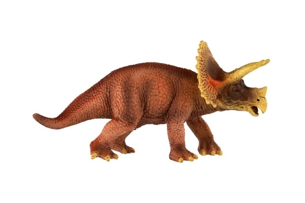 Triceratops műanyag játék 20 cm zacskóban