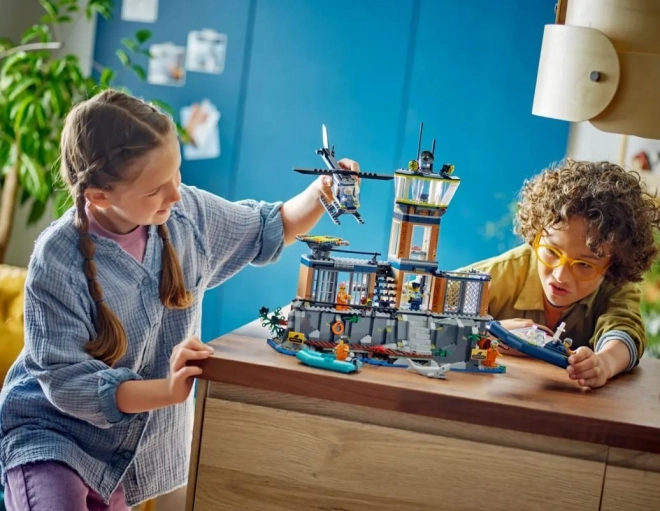 Lego City rendőrségi börtönsziget