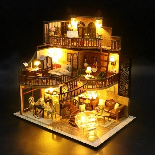 Miniatűr álomház építőjáték Pavilon