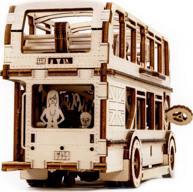 Fa 3D puzzle - londoni busz