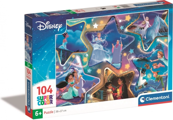 Clementoni puzzle Disney: varázslatos pillanatok 104 darab