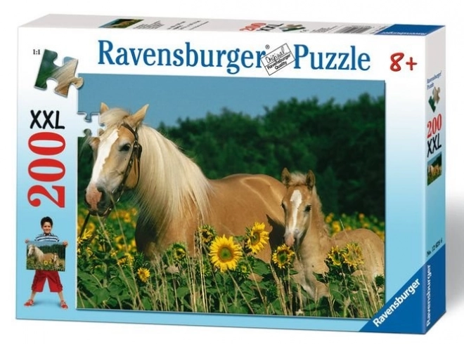 Ravensburger puzzle lószerencse XXL 200 darab