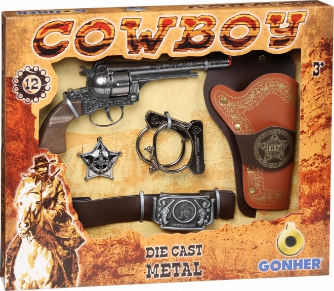 Gonher 5 darabos cowboy készlet