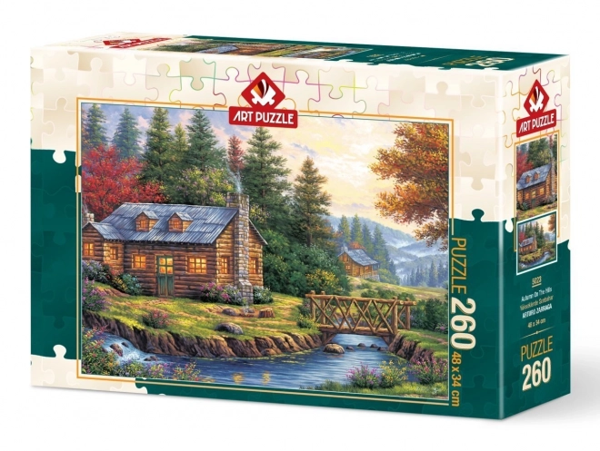 Őszi puzzle 260 darabos