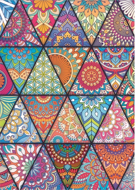 Megnyugtató mandala- és geometrikus minták